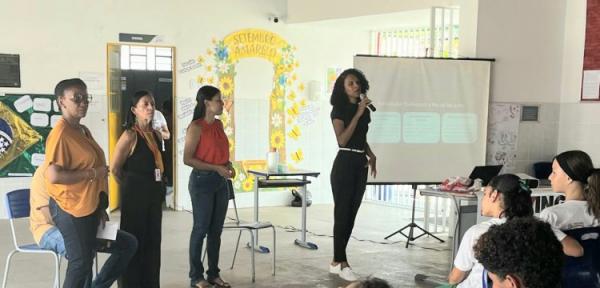CMDCA de Floriano realiza palestra sobre bullying para estudantes do município(Imagem:Secom)