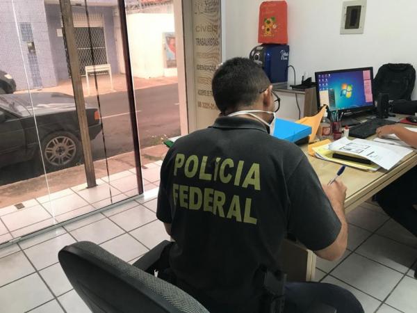 Polícia Federal esquema para criar laudos médicos falsos para obter aposentadoria por invalidez no PI.(Imagem:Polícia Federal)