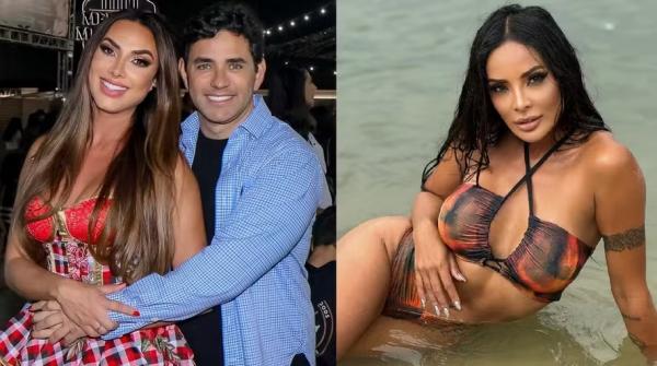 Nicole Bahls com Marcelo Viana, que foi apontado como novo affair de Nakamura.(Imagem:Reprodução/Instagram)