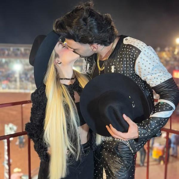 Maria Eduarda Côrrea e Luan Pereira estão noivos.(Imagem:Instagram)