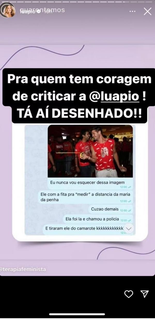 Post de Luana Piovani(Imagem:Reprodução/Instagram)