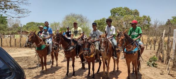 Realizada a tradicional cavalgada do vaqueiro 2021(Imagem:FlorianoNews)