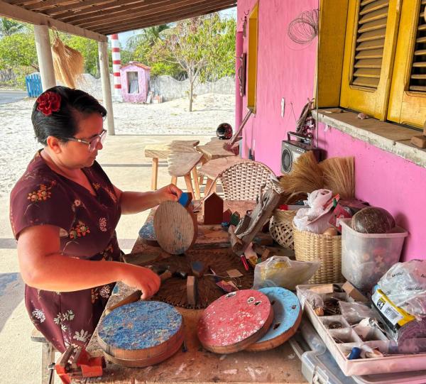 Artes&atilde; Rosineuda Lopes(Imagem:Gilvan Lopes)