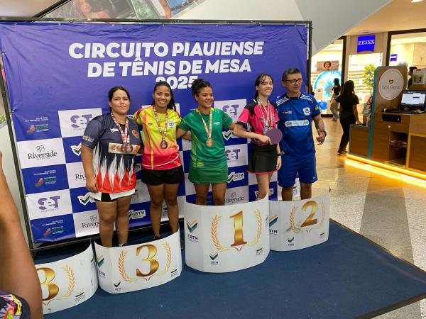 Segunda etapa do Campeonato Piauiense de Tênis de Mesa consagra talentos do programa Bolsa Atleta(Imagem:Divulgação)