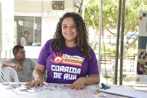 Louise Soares, técnica Sempi.(Imagem:Francisco Gilásio)