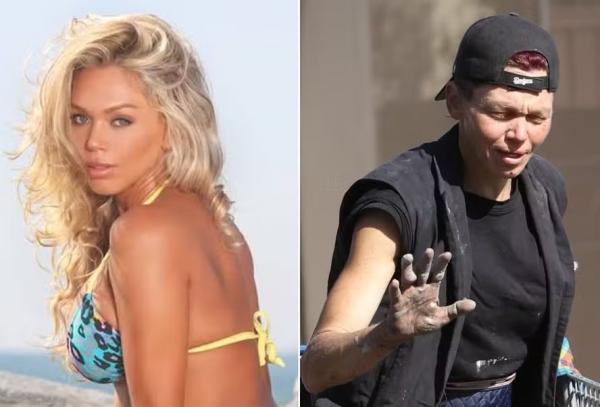 Loni Willison na época de modelo e atualmente.(Imagem:FLAVOURMAG e Grosby Group)