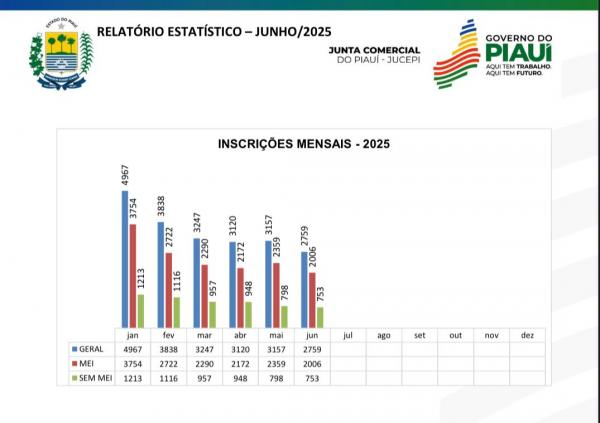 Mais de 21 mil novas empresas foram abertas no Piauí no primeiro semestre deste ano(Imagem:Reprodução)