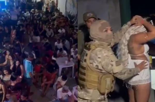 Casa de baile reggae no PI tinha &aacute;rea reservada para membros de fac&ccedil;&otilde;es, diz pol&iacute;cia; dono e mais 15(Imagem:Divulga&ccedil;&atilde;o/SSP-PI)