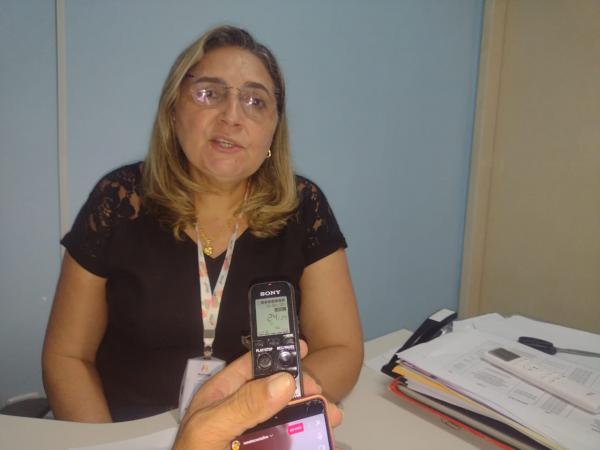 Elyomara Elayne Feitosa, coordenadora do Hemocentro Regional de Floriano.(Imagem:FlorianoNews)