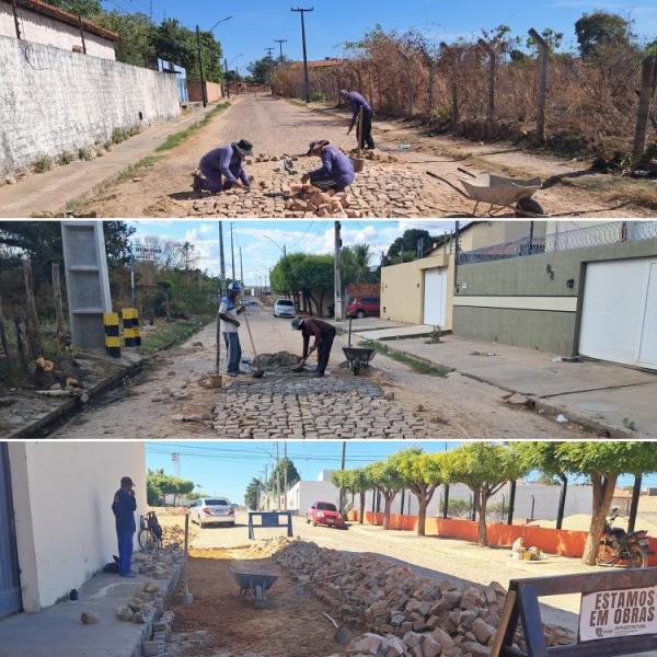 Prefeitura de Floriano intensifica Operação Tapa-Buracos no mês de julho(Imagem:Secom)