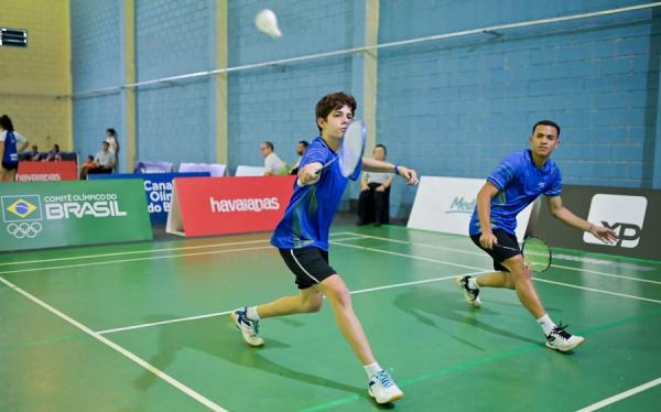 Atletas piauienses do badminton se destacam nos Jogos da Juventude.(Imagem:Divulgação)