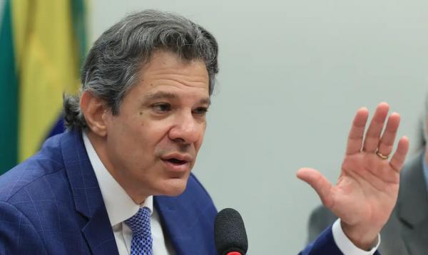 O ministro da Fazenda, Fernando Haddad, durante audiência pública conjunta, promovida pelas comissões de Finanças e Tributação e de Fiscalização Financeira e Controle da Câmara dos(Imagem:Lula Marques/Agência Brasil)