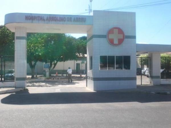 Hospital Areolino de Abreu, em Teresina.(Imagem:Catarina Costa/G1)