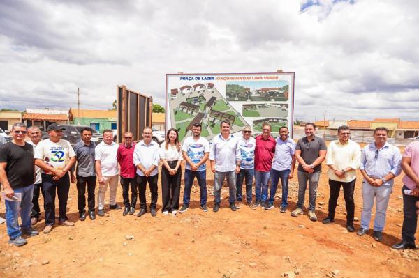 Ciro destina recursos e impulsiona obras de sa&uacute;de e lazer em Lagoa do S&iacute;tio e Reden&ccedil;&atilde;o do Gurgu&eacute;ia.(Imagem:Ascom)