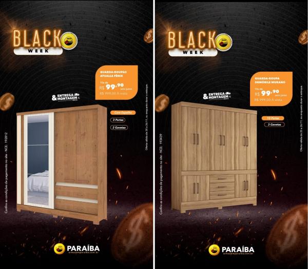 Transforme seu quarto: Black Week Paraíba em Floriano oferece condições especiais(Imagem: Divulgação)