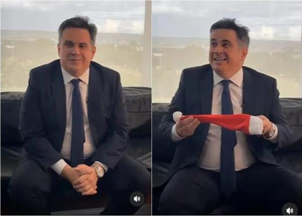 Ciro rejeita gorro vermelho e diz que ficará com Bolsonaro por mais 4 anos(Imagem:Reprodução)