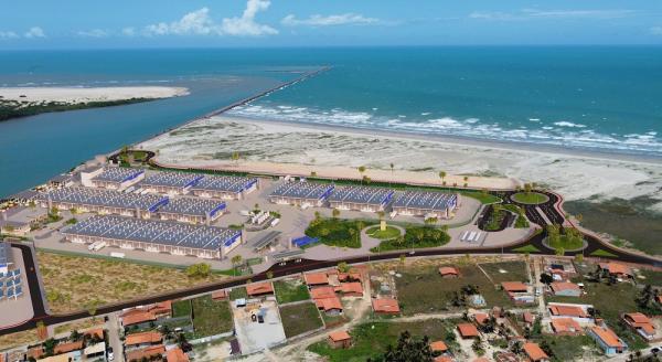 Primeira etapa do Porto Piauí vai valorizar produção dos pescadores da região.(Imagem:Divulgação)
