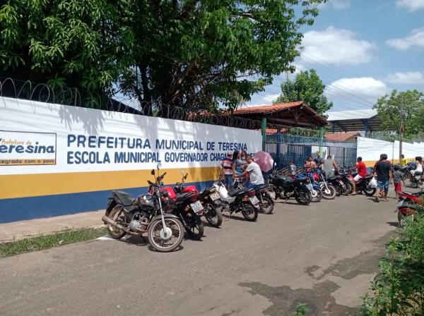 Prefeitura de Teresina anuncia sistema de videomonitoramento em escolas municipais.(Imagem:Lívia Ferreira/g1)