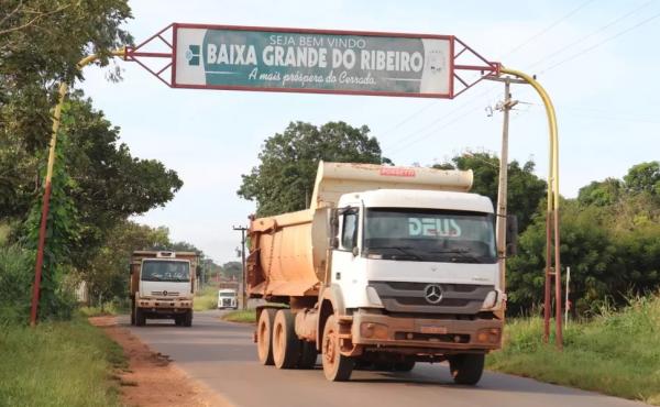  Baixa Grande do Ribeiro, no Sul do Piauí.(Imagem: Andrê Nascimento/ g1 Piauí )