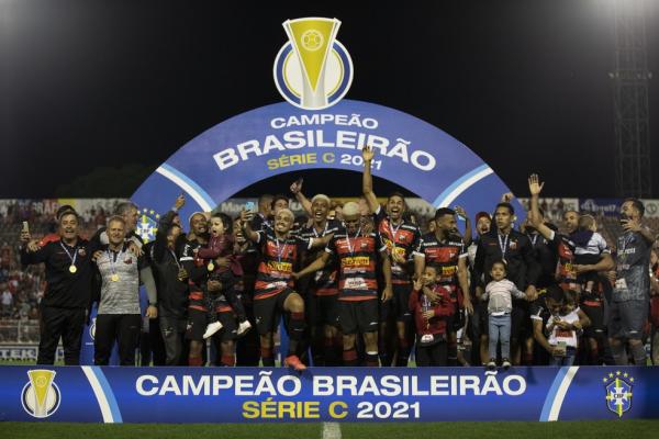 Participantes 2022 ABC Altos Aparecidense Atlético Cearense Botafogo-PB Botafogo-SP Brasil de Pelotas Campinense Confiança Ferroviário Figueirense Floresta Manaus Mirassol Paysandu(Imagem:Reprodução)