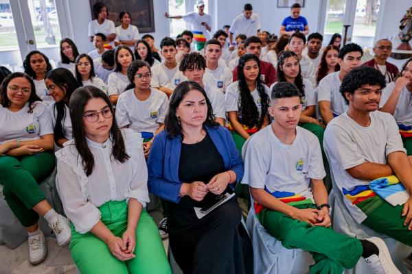 Lançamento do programa no Palácio de Karnak.(Imagem:Gabriel Paulino)