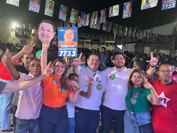 Silas Freire lança candidatura em Floriano e recebe multidão de pessoas(Imagem:Divulgação)