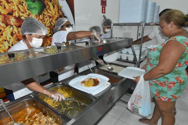 Restaurante Popular do Santa Maria da Codipi.(Imagem:Francisco Leal)