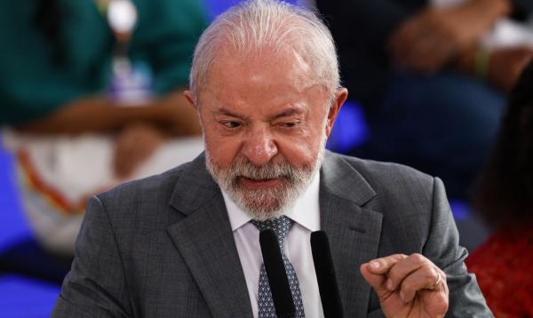O presidente Luiz Inácio Lula da Silva participa de cerimônia de envio do texto do novo Plano Nacional de Cultura (PNC) ao Congresso Nacional.(Imagem:Marcelo Camargo/Agência Brasil)