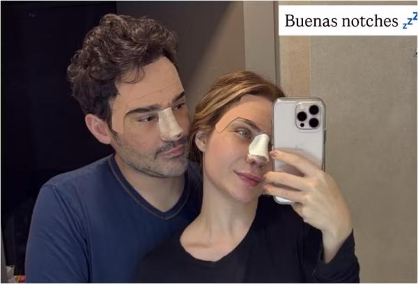 Fernando Zor e Lara Bissi(Imagem:Reprodução/Instagram)