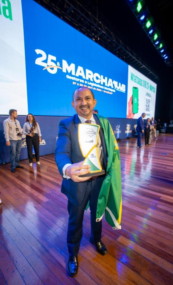 Marcony Alisson, presidente da C&acirc;mara Municipal de Floriano.(Imagem:CMF)