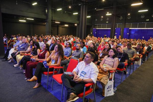 Seduc apresenta modelo de educação da rede estadual no Congresso das Cidades.(Imagem: Letícia Santos)