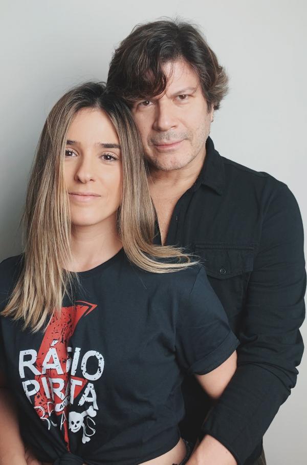 Bella Pinheiro e Paulo Ricardo (Imagem: Isabella Pinheiro/Gshow)