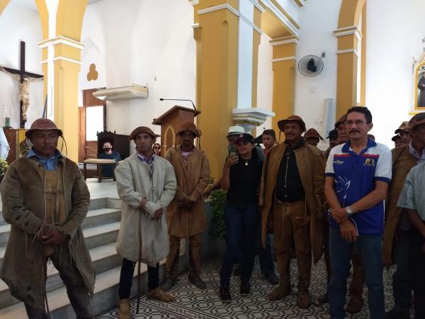 Vaqueiros participam do tradicional festejo de São Pedro de Alcântara, em Floriano(Imagem:FlorianoNews)