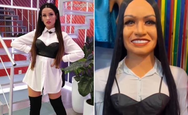 Boneco de Olinda inspirado em Juliette ? Foto: (Imagem:Reprodução/Globoplay - Reprodução/X)