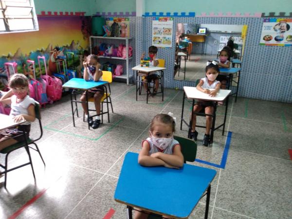 Escola Pequeno Príncipe volta às aulas do Ensino Infantil.(Imagem:FlorianoNews)