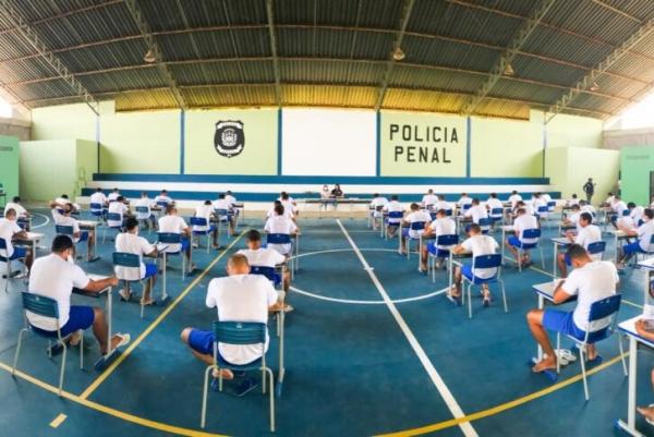 Enem PPL: reeducando no Piauí é aprovado para Letras Português na Uespi.(Imagem:Sejus/PI)