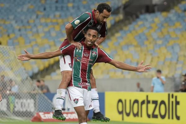 João Pedro, atacante do Fluminense.(Imagem:Agência Estado)