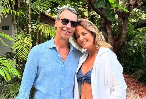 Ticiane Pinheiro e Cesar Tralli(Imagem:Reprodução/Instagram)