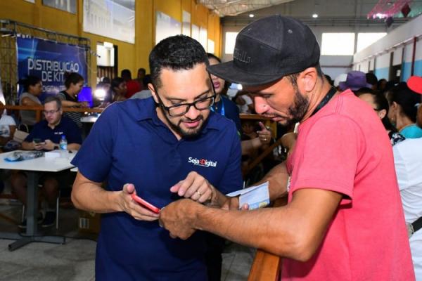 Prefeitura de Floriano apoia ação de entrega de 3 mil kits de TV digital em projeto piloto nacional(Imagem:Secom)
