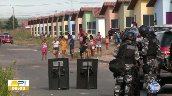 Reintegração de posse na Zona Norte de Teresina(Imagem:Reprodução)