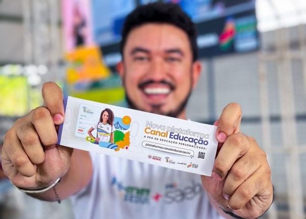 Com ensino adaptativo, a ferramenta utiliza inteligência artificial com foco no ensino de cada aluno.(Imagem:Divulgação)