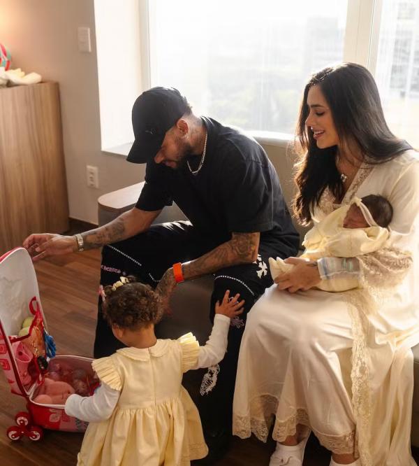 Bruna Biancardi divide as primeiras fotos de Mel, sua segunda filha Neymar.(Imagem:Instagram )