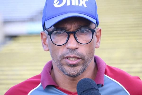  Eduardo dos Santos, técnico do Fluminense-PI.(Imagem:Pablo Cavalcante )