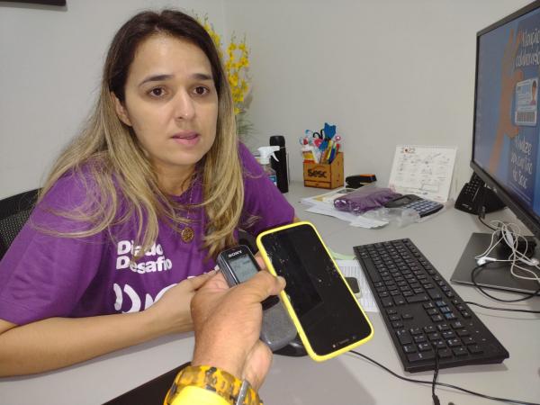 Ana Paula Oliveira, gerente do Sesc em Floriano.(Imagem:FlorianoNews)