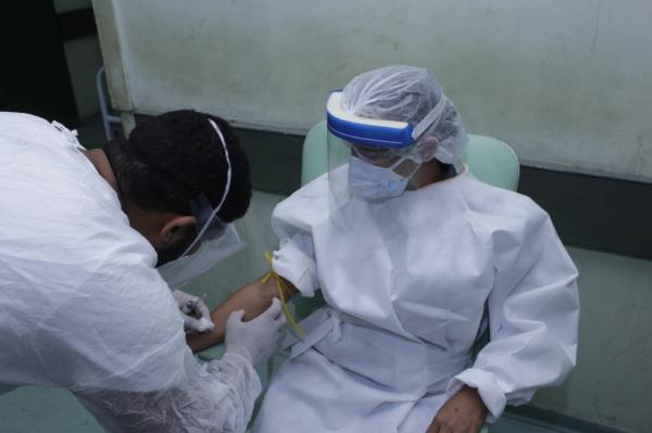 Hospital Tibério Nunes inicia testagem em massa para COVID-19 em profissionais da Saúde.(Imagem:Divulgação)