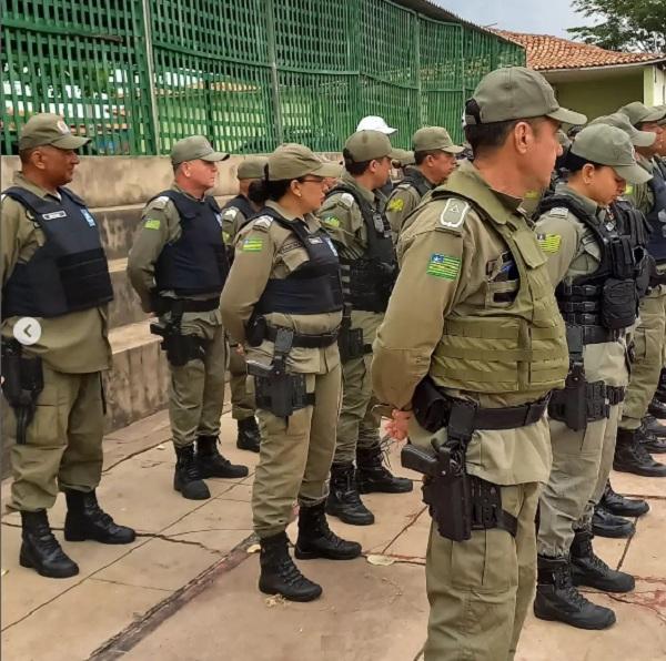 Operação Força Total é iniciada para intensificar segurança em Floriano.(Imagem:Reprodução/Instagram)