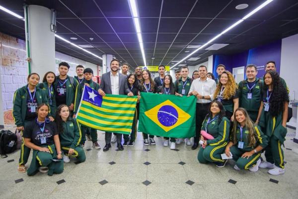 Do Piauí para o Mundo: intercambistas Seduckathon 2025 embarcam para experiência educacional em Portugal(Imagem:Divulgação)