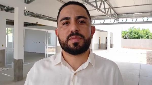 Secretário de Comuncação, Douglas Cipriano.(Imagem:FlorianoNews)
