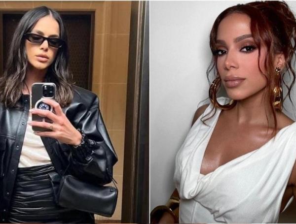 Bruna Marquezine critica suposta rivalidade com Anitta por causa do Met Gala(Imagem:Reprodução)