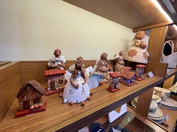 Artesanato piauiense ganha força e visibilidade na Casa do Artesão.(Imagem:Arnaldo Rodrigues)
